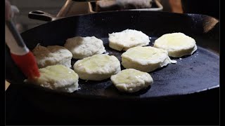 How to make BUTTERMILK BISCUITS from scratch (with RAW milk)