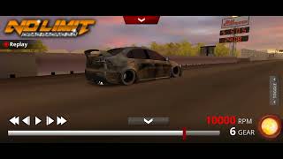 No limit drag racing 2.0 v2.0.3 Twin Turbo Mitsubishi Evo X  Prepped ¼ @5.505 et