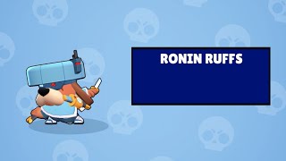 Ronin Ruffs! Unlock Screen | Brawl Stars #Shorts