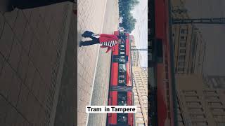 Tram in tampere