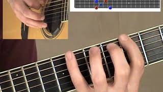 Am7b5 Arpeggio Em shape Guitar Exercise - Step 4