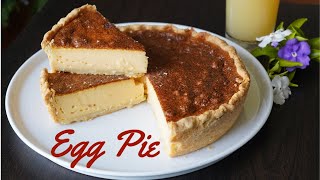 Egg Pie Recipe