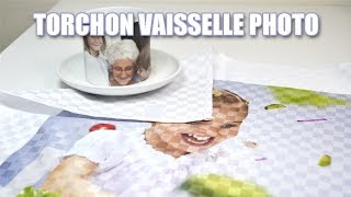 Torchon à vaisselle personnalisé