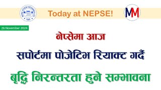 Today at NEPSE 26 November 2024