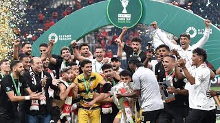 الزمالك بطلًا لكأس السوبر الأفريقي بعد فوزه على الأهلي بركلات الترجيح (٤-٣) الزمالك تفوق في كل شئ