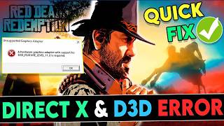 How to FIX All Crashes & Errors in Red Dead Redemption 1 PC | FIX Access Violation & DX 12 Error