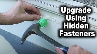 How to Use Hidden PVC / Vinyl Trim Fasteners | The Fixer Clips