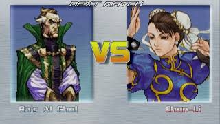 Ra's al ghul vs Chun-Li. MUGEN