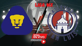 🔴🔥⚽ PUMAS Vs SAN LUIS se enfrentan en un emocionante duelo de la Liga mx fecha 12