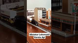 #shorts | Serunya main miniatur lokomotif kereta api