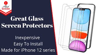 Cheap & Easy Glass Screen Protectors for iPhone 12 Series!