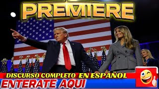 TROMPETIN--DISCURSO COMPLETO EN ESPAÑOL AL SER ELEGIDO PRESIDENTE. DISFRUTALO