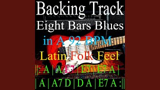 Backing Track Eight Bars Blues in A