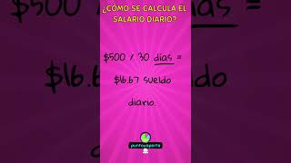 "¡Descubre Cómo Calcular Tu Sueldo Diario de Forma Rápida y Sencilla! 💰