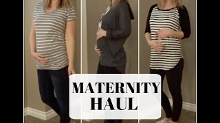 MATERNITY CLOTHING HAUL | SECOND TRIMESTER