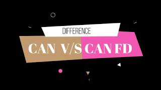 #CAN #CANFD | CAN vs CANFD | Difference between CAN and CAN FD | Automotive