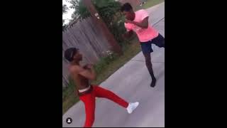 Cyraq slap boxing when he was younger