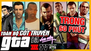 GTA 3, Vice City, San Andreas, 4, 5: Tổng Hợp Cốt Truyện Các Phần Trong 60 Phút | meGAME