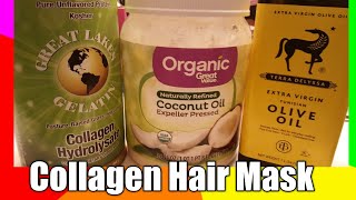 Pre-Chebe Collagen Protein Hair Mask (start to finish)