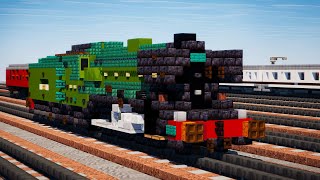 Minecraft LNER A3 Flying Scotsman Train Tutorial