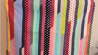 How to Make a Jelly Roll Quilt Top (for beginners)