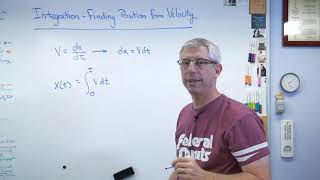 Integration - Finding Position from Velocity