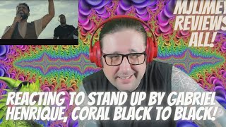 Gabriel Henrique, Coral Black To Black - Stand Up (Music Video), Reaction!