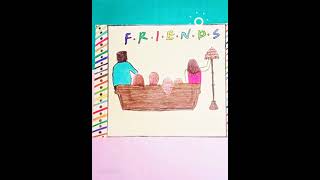 Friends series - I'll be there for you ❤️ #shorts #ytshorts #friends #friendsseries  #youtubeshorts