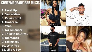 CONTEMPORARY R&B Music Mix - Ciara, Miguel, Drake, Rihanna - Level Up, Sky Walker, Passionfruit,...