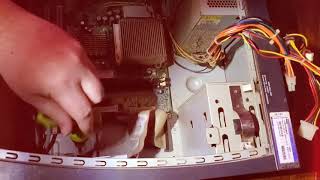 Dell Computer Tower dismantle