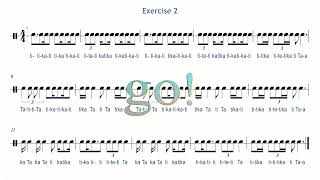 Syncopated Rhythm Exercise for Intermediate & Advanced Level #musiclessons