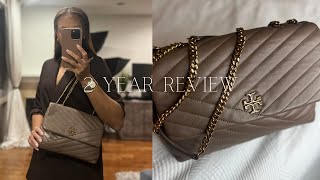 TORY BURCH KIRA CHEVRON 2 Year Review...Pros & Cons | Wear & Tear | Recommendations #toryburch