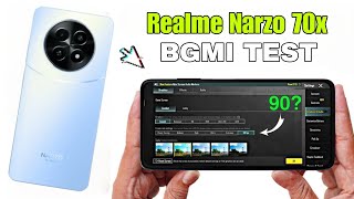 Realme Narzo 70x Pubg Test | Dimensity 6100+