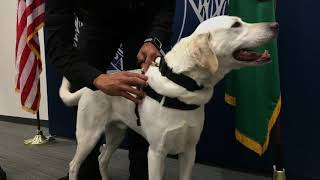 K9 Graduation - Washington State Patrol,  December 4, 2018