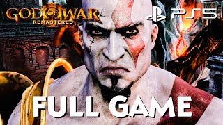 GOD OF WAR 3 Remastered  FULL GAME Walkthrough - PS5 - No Commentary