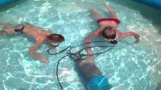 Tauchen im Pool  Scuba in Pool