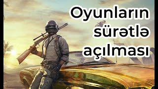 Oyunların və proqramların daha sürətlə açılması