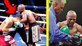 Maidana BITES Mayweather 😂