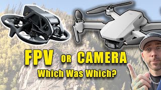 FPV VS Camera Drone Fall Leaves 2022 REVEAL !