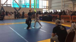 Samuel Loof 9yrs old Hayabusa Academy fighting at the Ontario Open Bjj in 11,12 yrs old division.