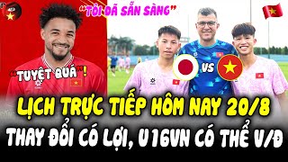 Lịch Trực Tiếp U16 VN – U16 Nhật Hôm Nay Thay Đổi: U16VN Có Thể Vô Địch |Rafaelson Lên Tiếng Quá Hay