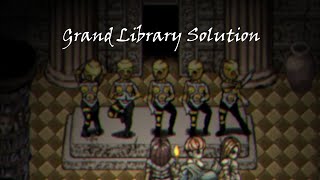 How to do the Mannequin Puzzle | Grand Library Solution | Fear and Hunger 1