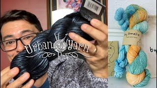 120 Yarn Video – Webs Yarn Haul and Hand Dyed Yarn By Amalie