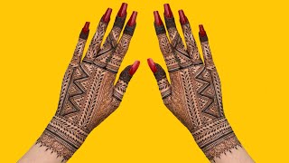 back hand mehndi design simple and beautiful ||  back hand mehndi design 2020 new style || Henna