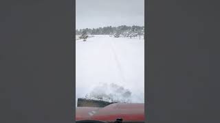 Time to do a little snow plowing