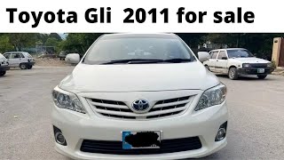 Toyota Corolla GLI 2011 Model Total Genuine for sale in good price