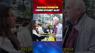 "Haydar Dümen'in Yerini DİYANET ALDI!"