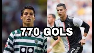 Cristiano Ronaldo's EVOLUTION to 770 GOALS