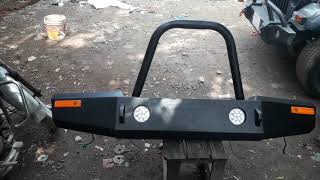 Bolero bumper by dh modfication 9888993343 Thar bumper amritsar (punjab)