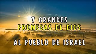 7 grandes PROMESAS de DIOS a su pueblo de ISRAEL | la Biblia Dice